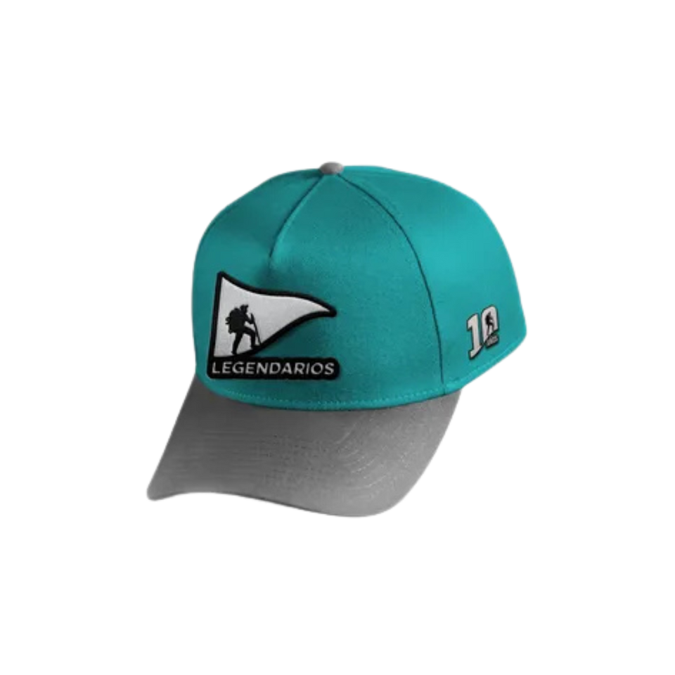 CAP Guatemala 10 years - Aqua green / Gray