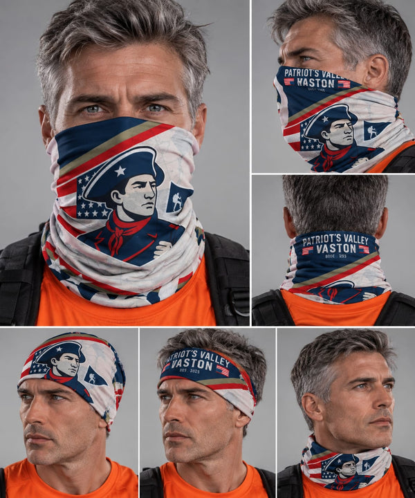 Buff Patriot's Valley - White/Blue