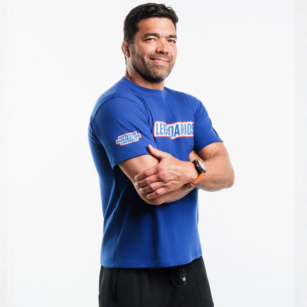 T-Shirt Snickers - Men's Blue– Legendarios Shop