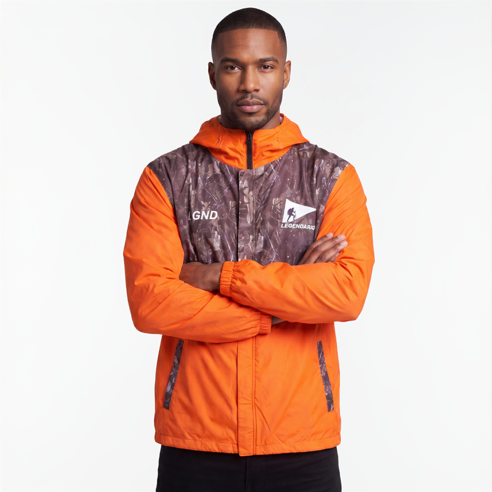 Legendarios Camuflagem Orange Windbreaker (LGF)