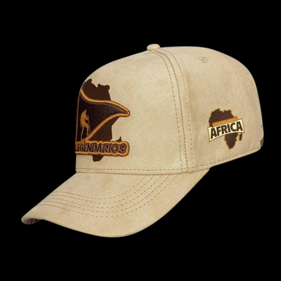CAP Snapback Suede Beige - Africa