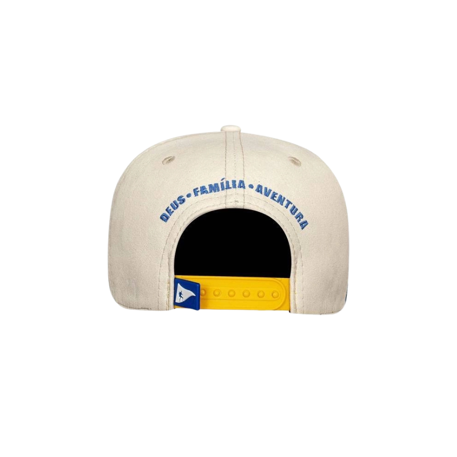 CAP Snapback Suede Off-White Brasil