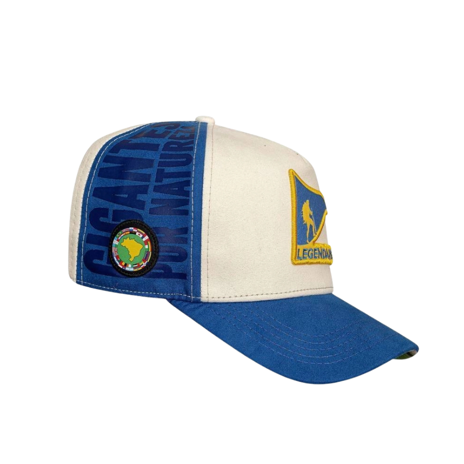 CAP Snapback Suede Off-White Brasil