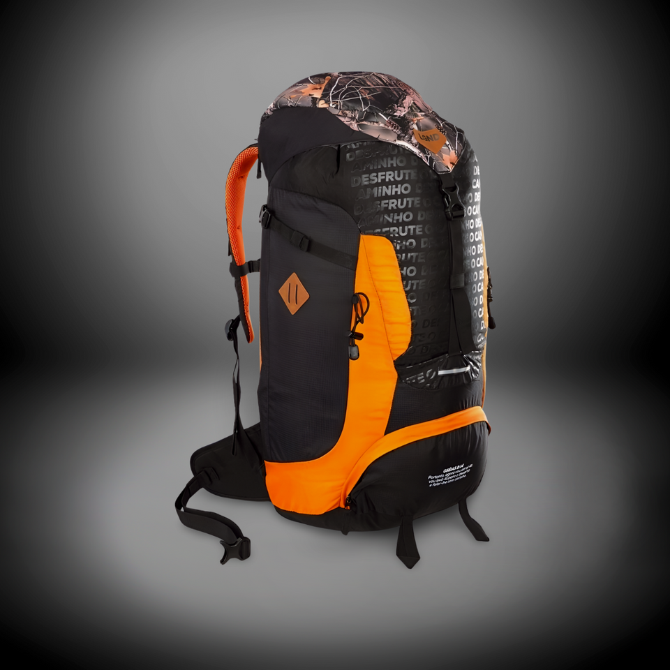 MOCHILA GUARA LGND 50L "PRETA" "BLACK"
