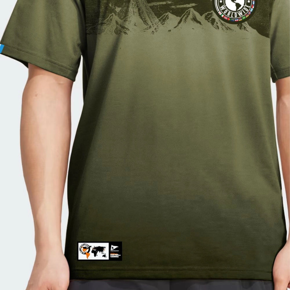 Guatemala World Wide Green Men's T-shirt (LGDF)