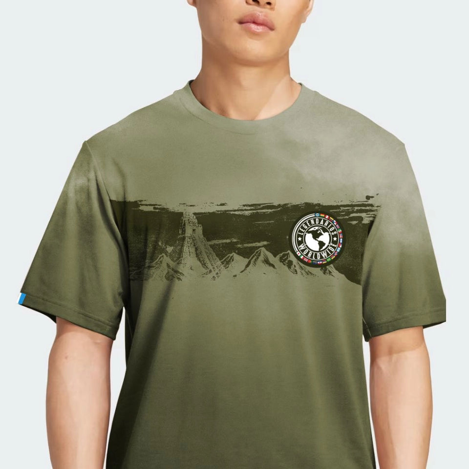 Guatemala World Wide Green Men's T-shirt (LGDF)