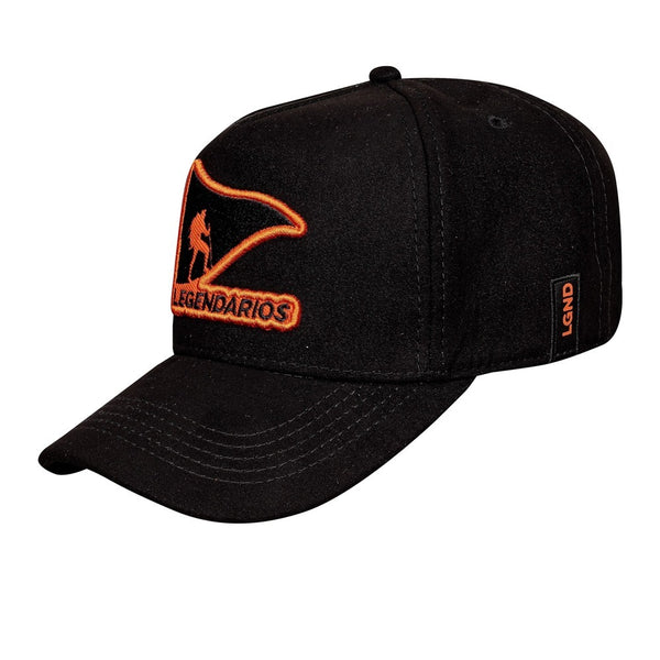 Legendarios Cap - Black/Orange