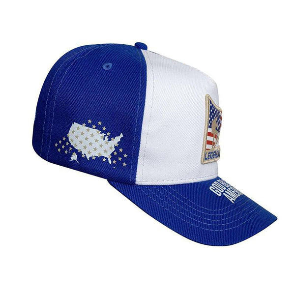 Cap USA Flag - Blue/White