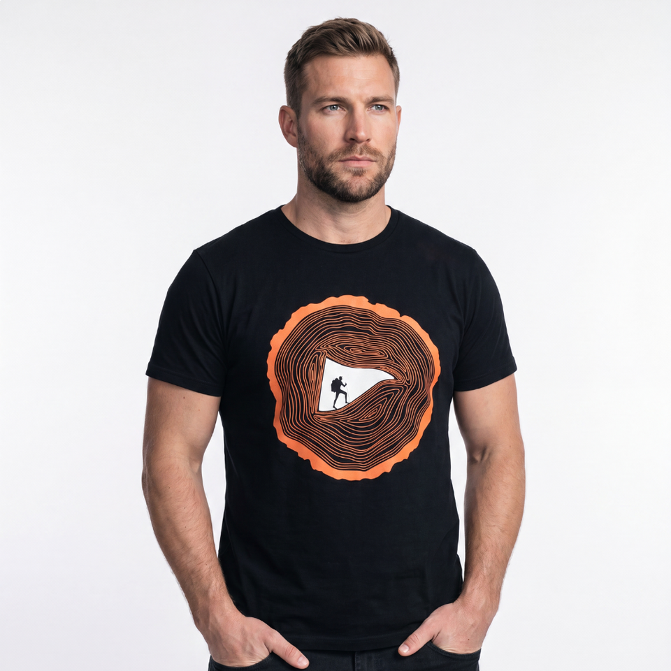 LGND Flag - Black/Orange (LGDF)
