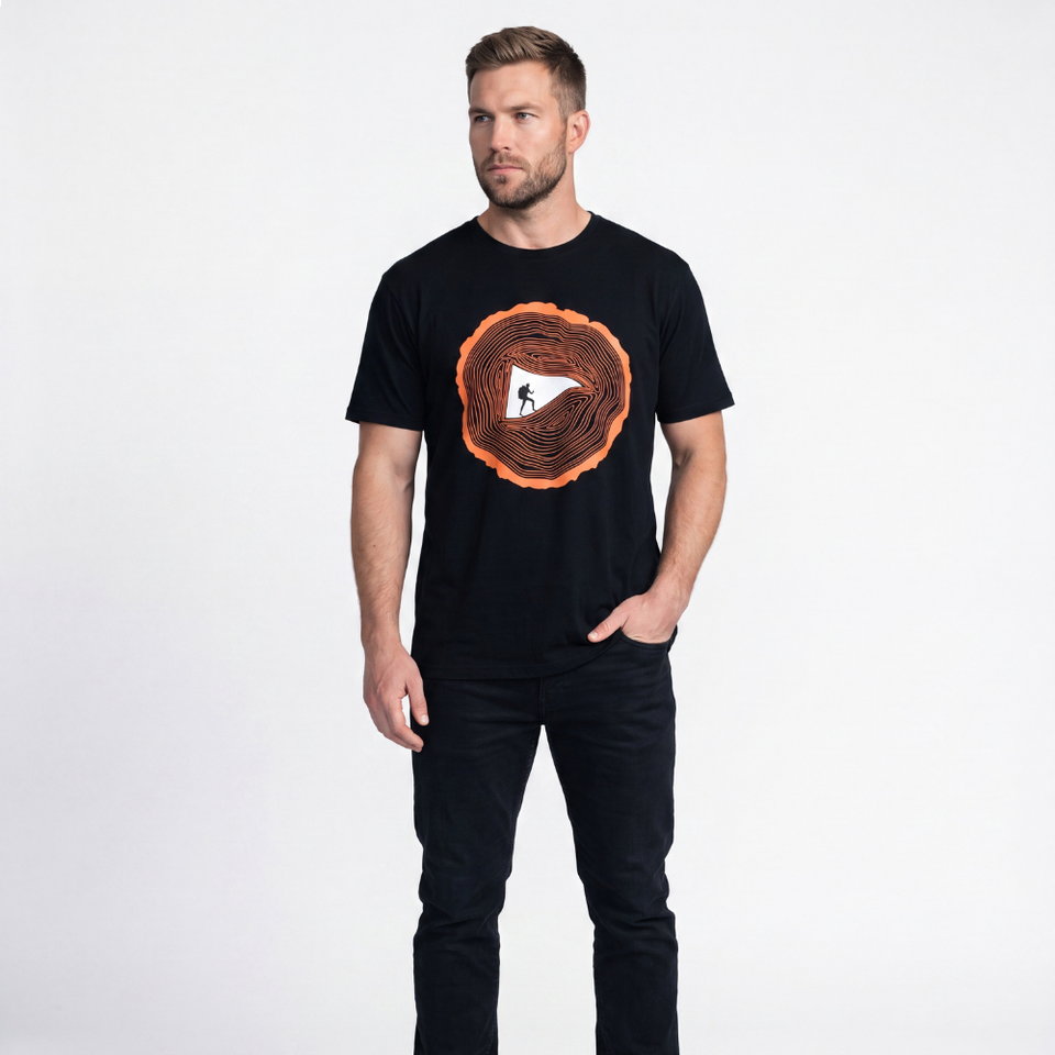 LGND Flag - Black/Orange (LGDF)