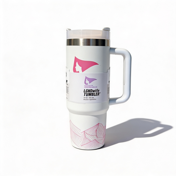 Legendarios Tumbler Wives - White 30oz