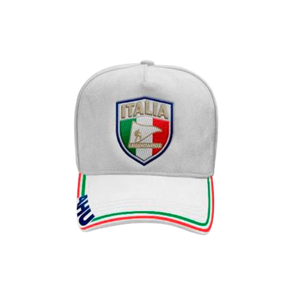 CAP Snapback Suede White - ITALIA