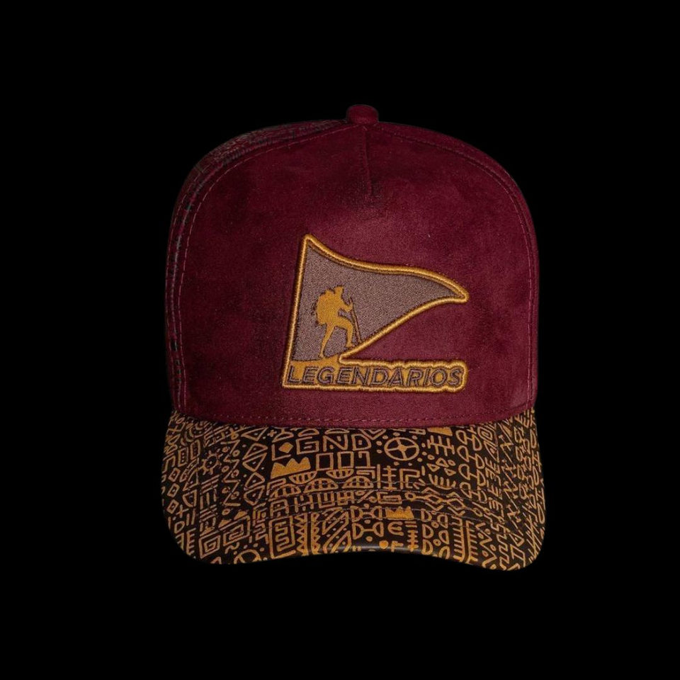CAP Angola LGND - Red / Gold
