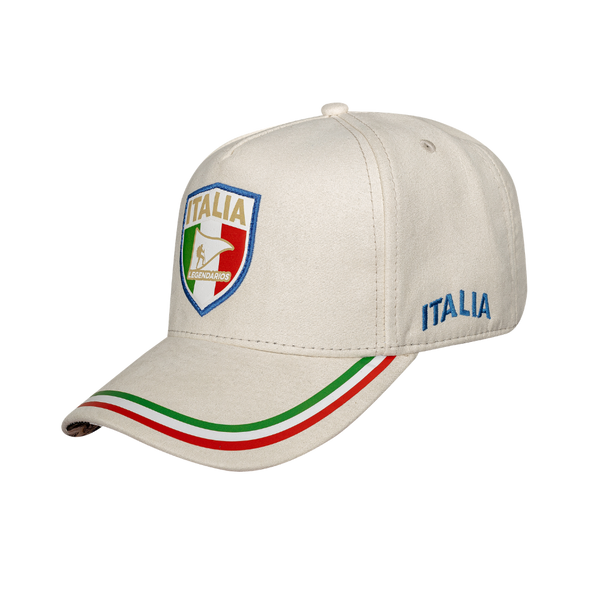 Cap Snapback Suede Italia - White
