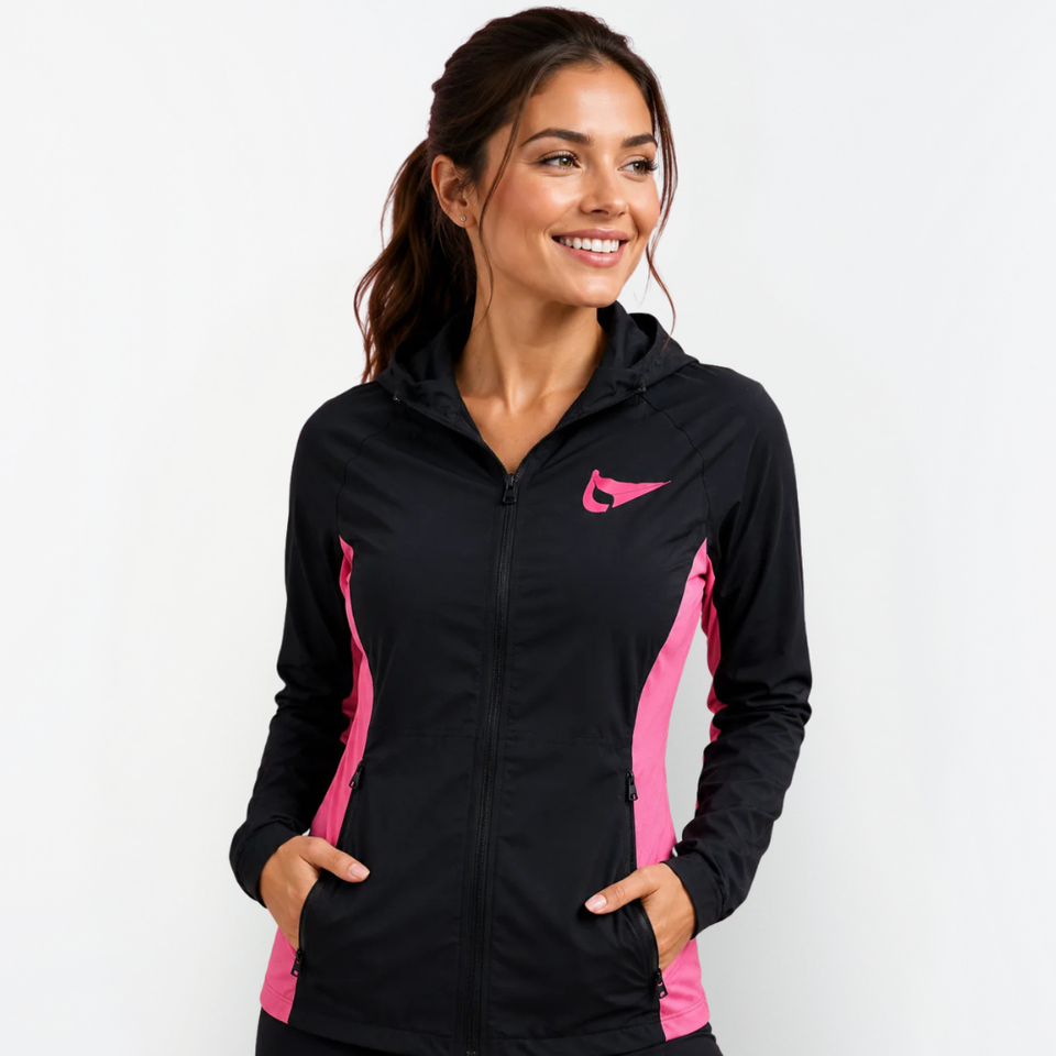 Wives Mesh Black/Pink Windbreaker (EDL)