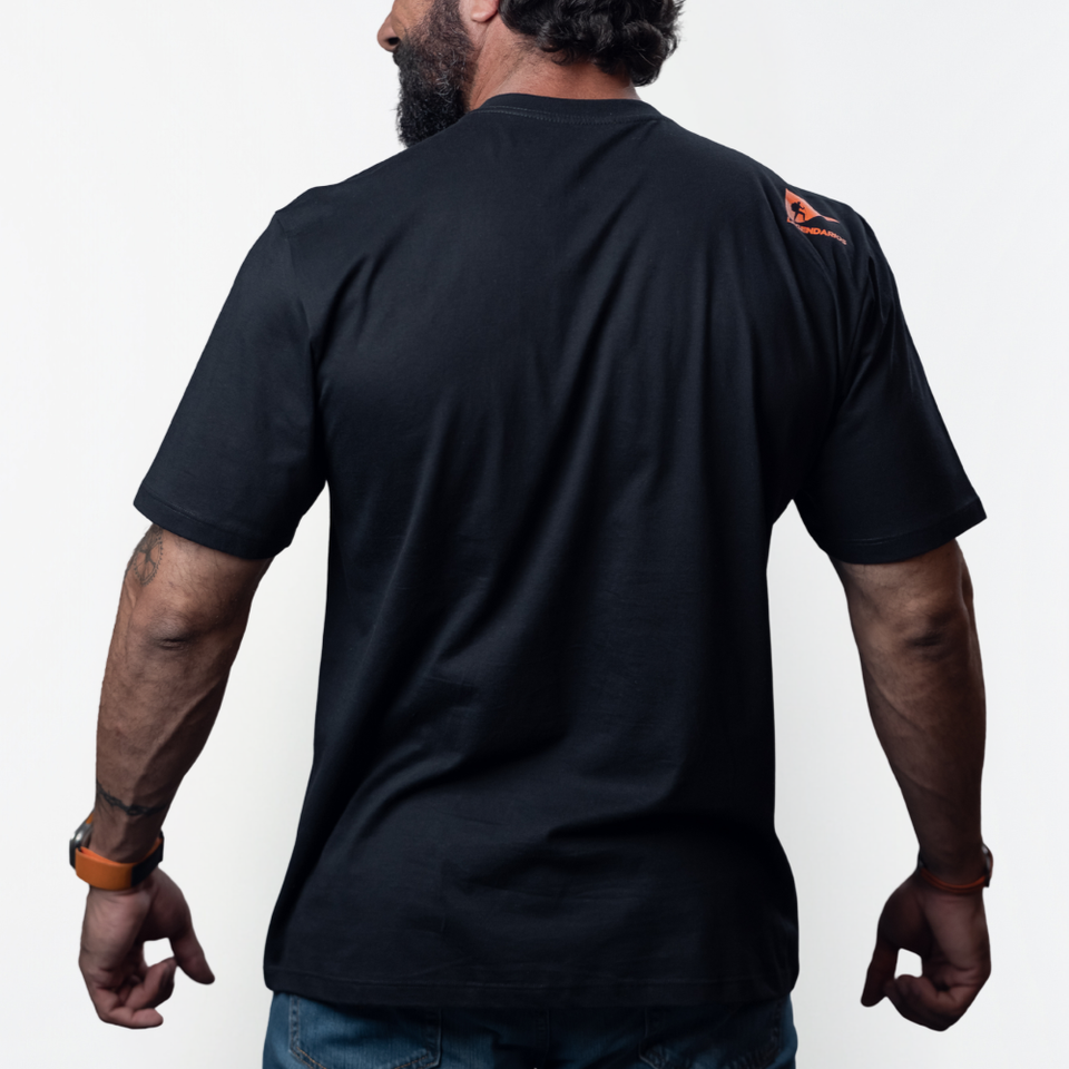 Born To Be LGND Black Men's T-shirt (LGDF)