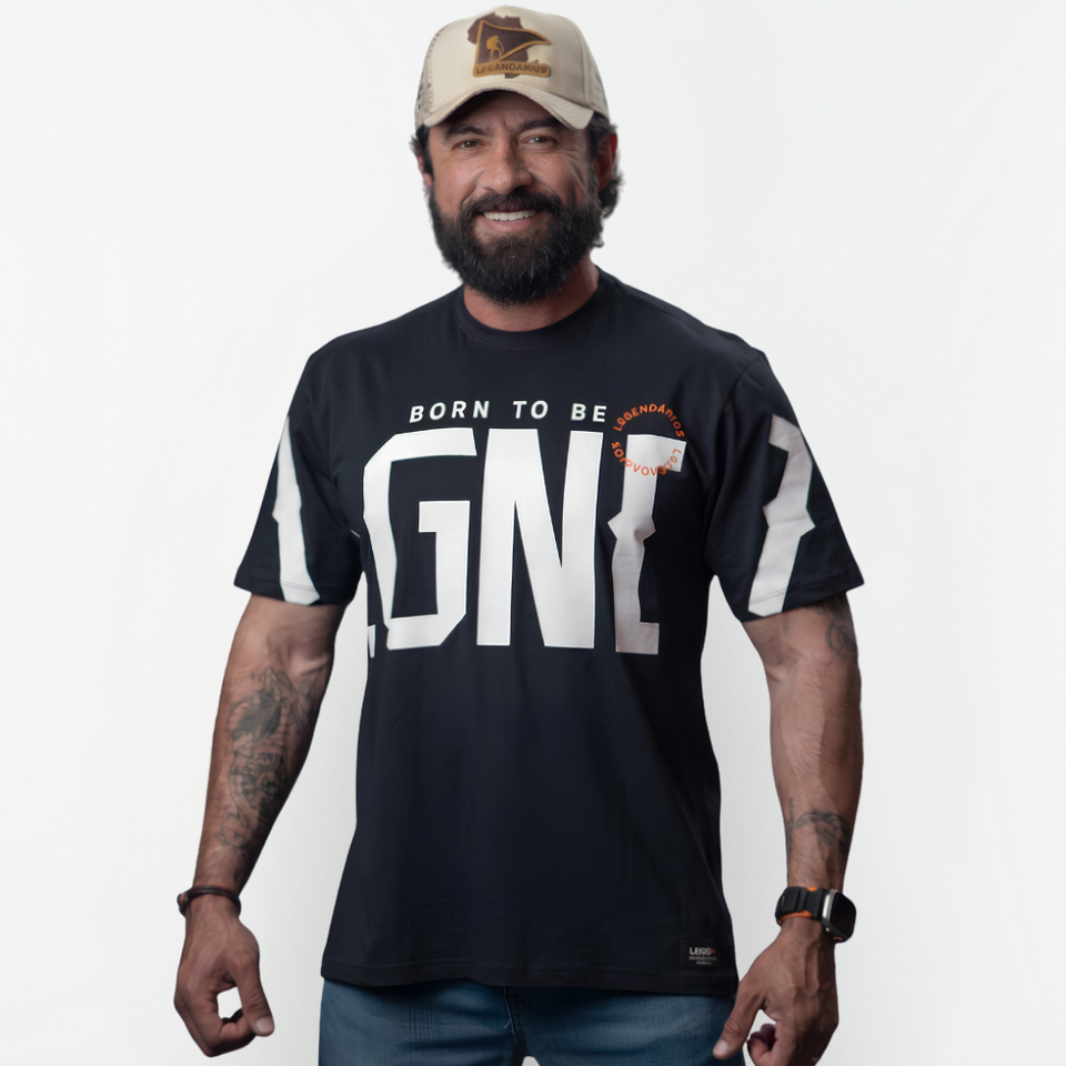 Born To Be LGND Black Men's T-shirt (LGDF)