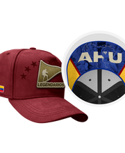 CAP Snapback Suede Red - Venezuela
