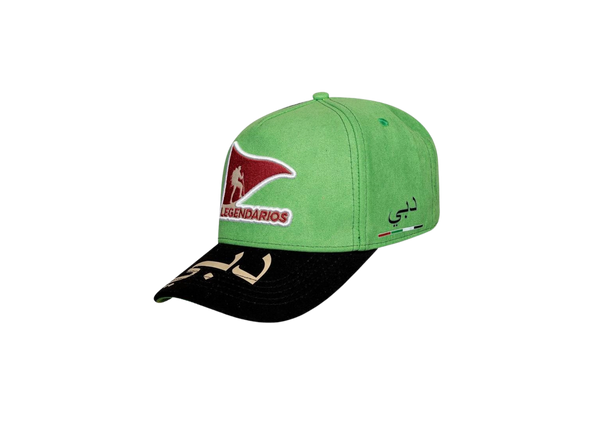CAP Snapback Suede Green - Dubai