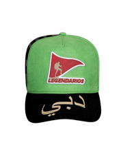 CAP Snapback Suede Green - Dubai