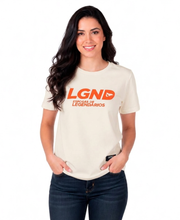 T-Shirt Wives - Off-White/Orange