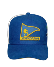 CAP Snapback Suede Blue - Brazil