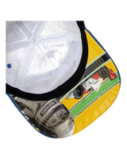 CAP Snapback Suede Blue - Brazil