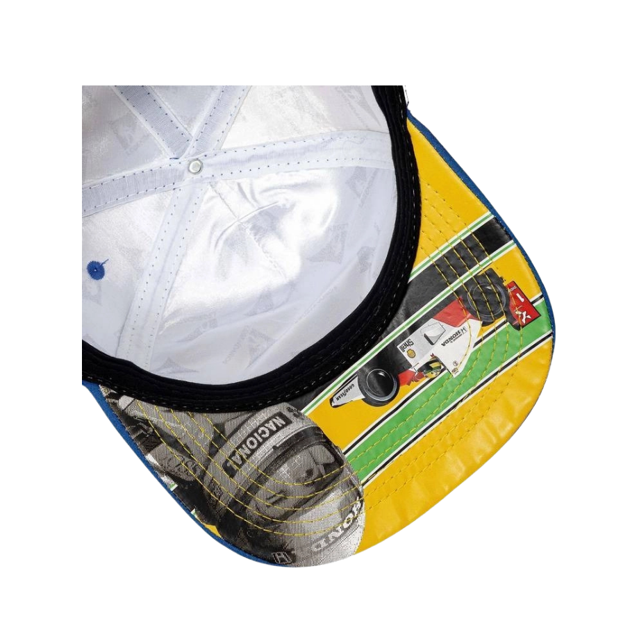 CAP Snapback Suede Blue Brasil