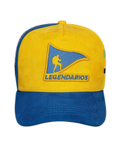 CAP Snapback Suede Yellow - Brazil