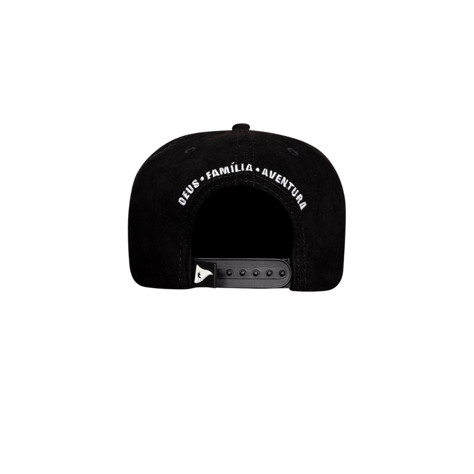 Gorra Negra/ LGND  Verde  (FLD)