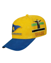 CAP Snapback Suede Yellow - Brazil