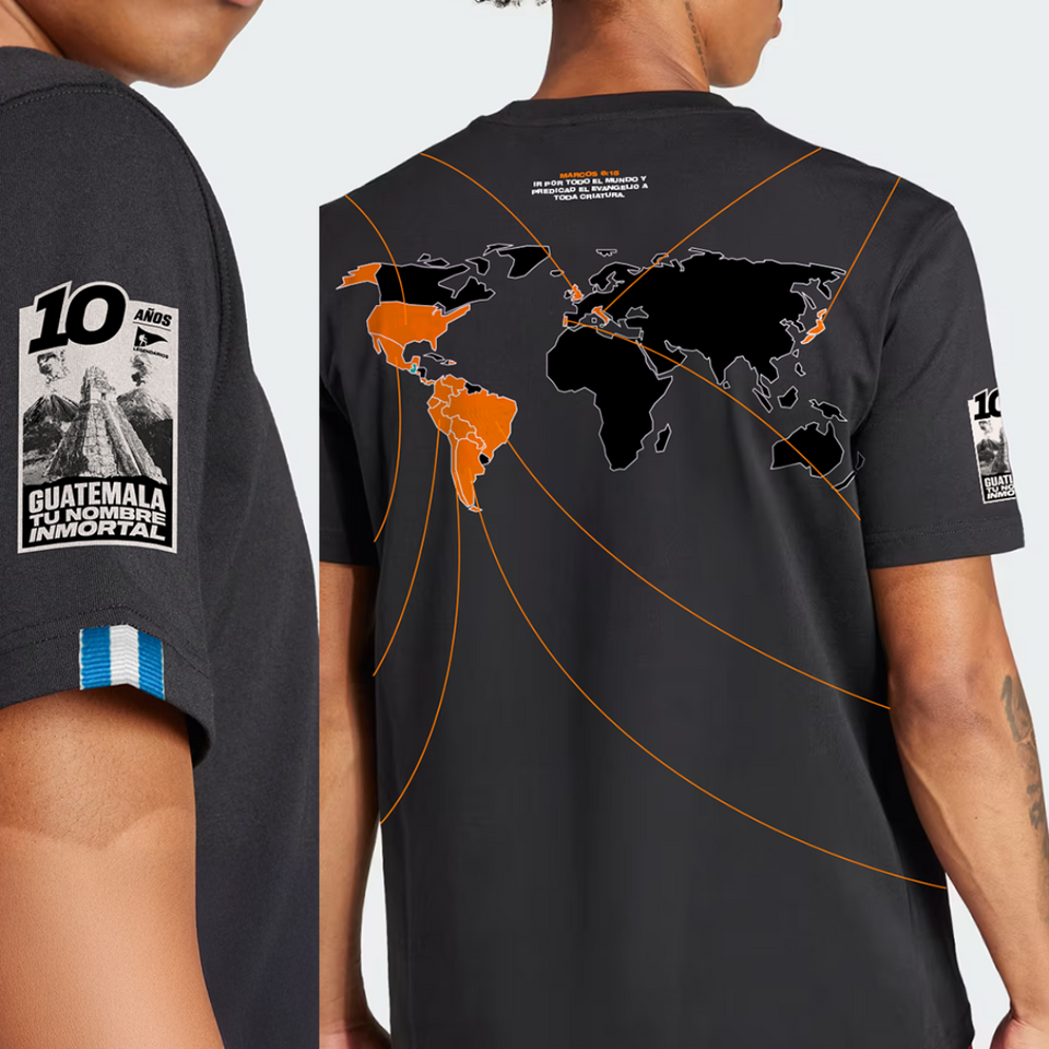 Playera LGND 10 Años GT #MARCOS 6:15 (LGDF)
