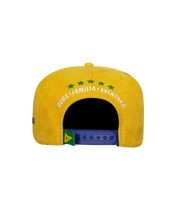 CAP Snapback Suede Yellow - Brazil