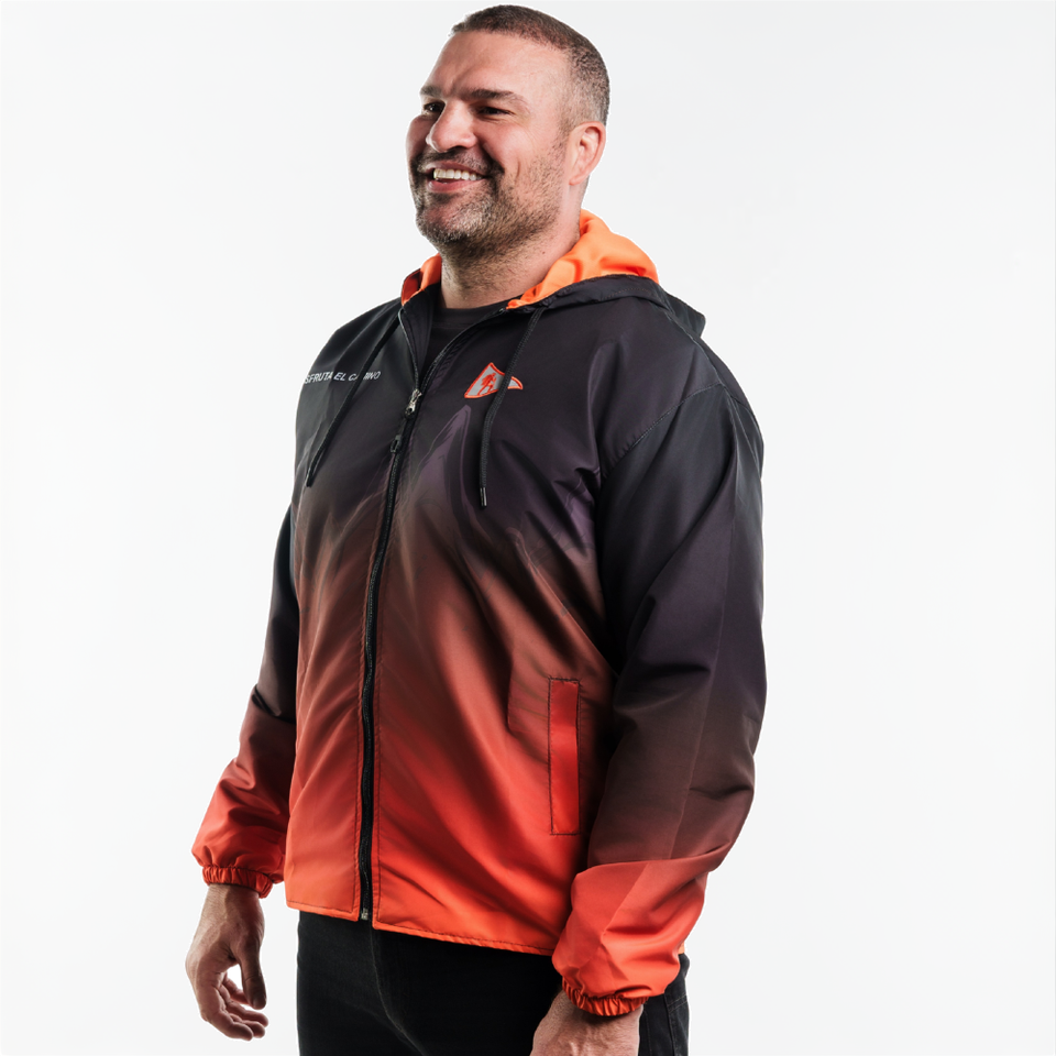 Mountain Orange/Black Windbreaker (LGF)