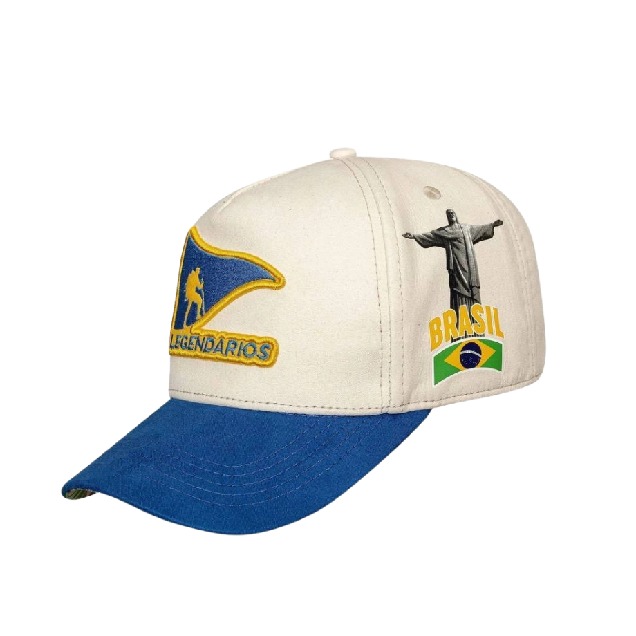CAP Snapback Suede Off-White Brasil