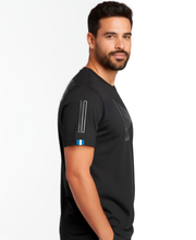T-Shirt Guatemala Flag - Black/Gray