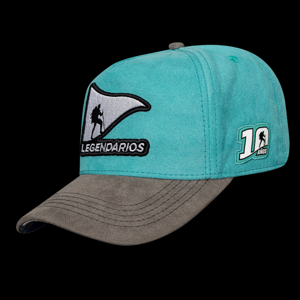 CAP Guatemala 10 years - Aqua green / Gray