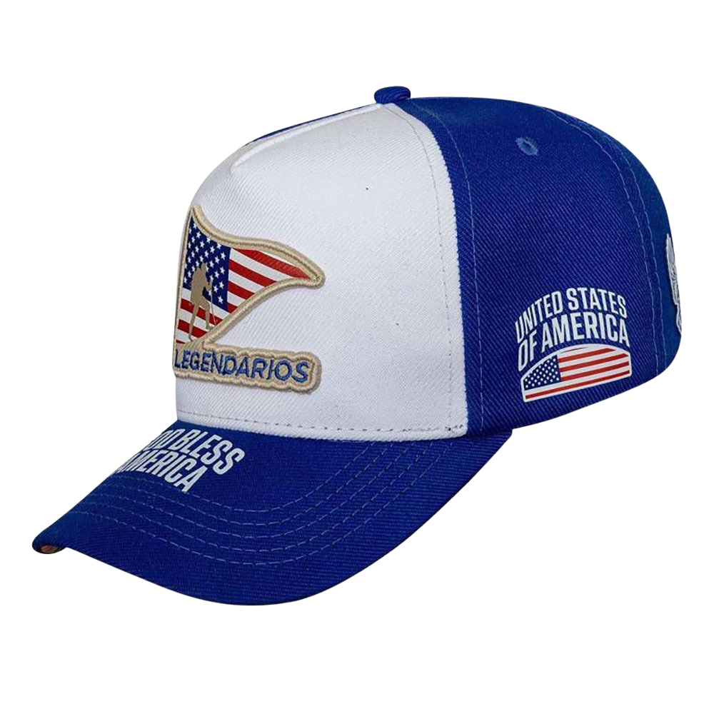 Cap USA Flag - Blue/White