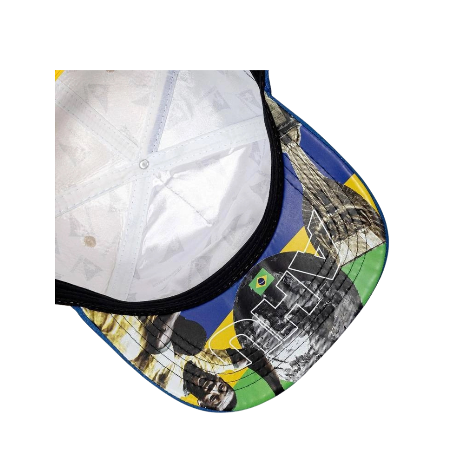 CAP Snapback Suede Off-White Brasil