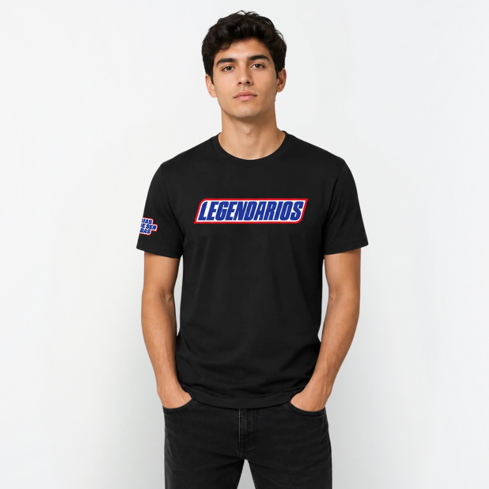 Legendarios Snickers Black Men's T-shirt (LGDF)