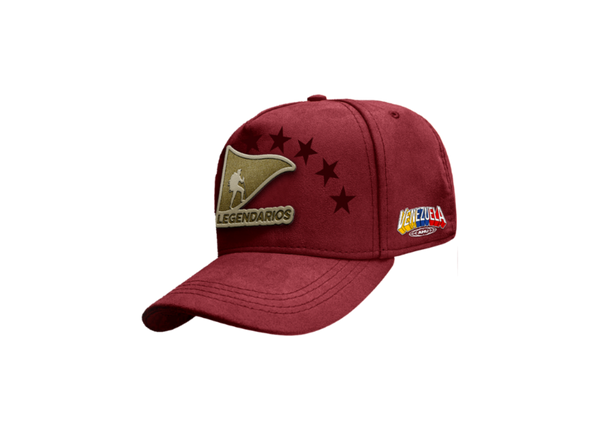CAP Snapback Suede Red - Venezuela