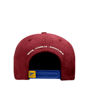 CAP Snapback Suede Red - Venezuela