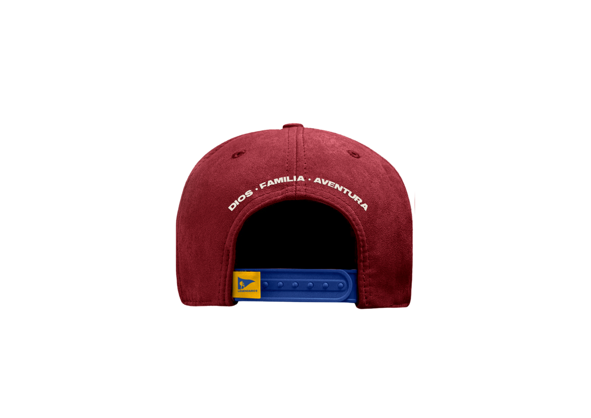 CAP Snapback Suede Red - Venezuela