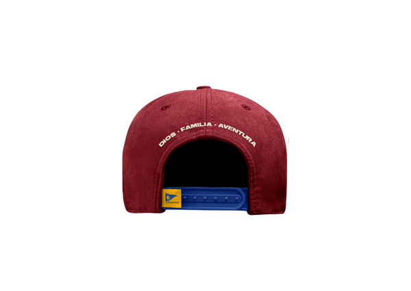 CAP Snapback Suede Red - Venezuela