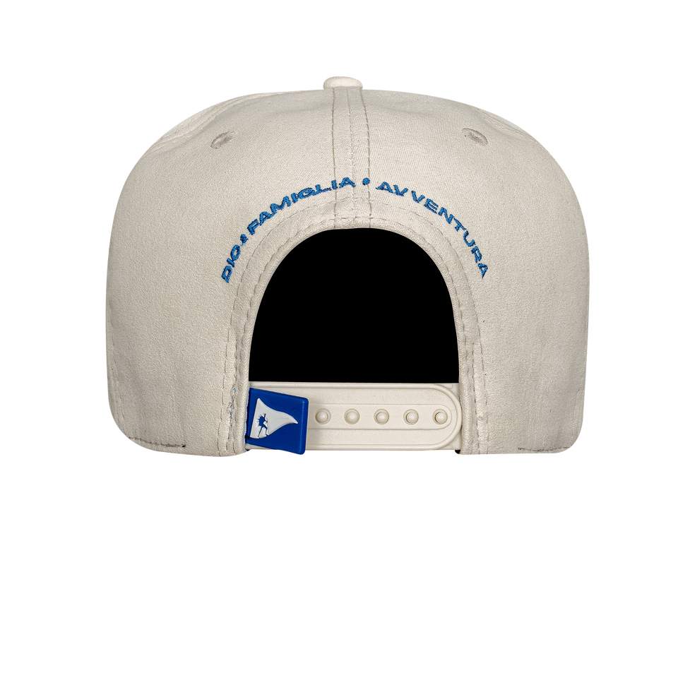 CAP Snapback Suede White - ITALIA
