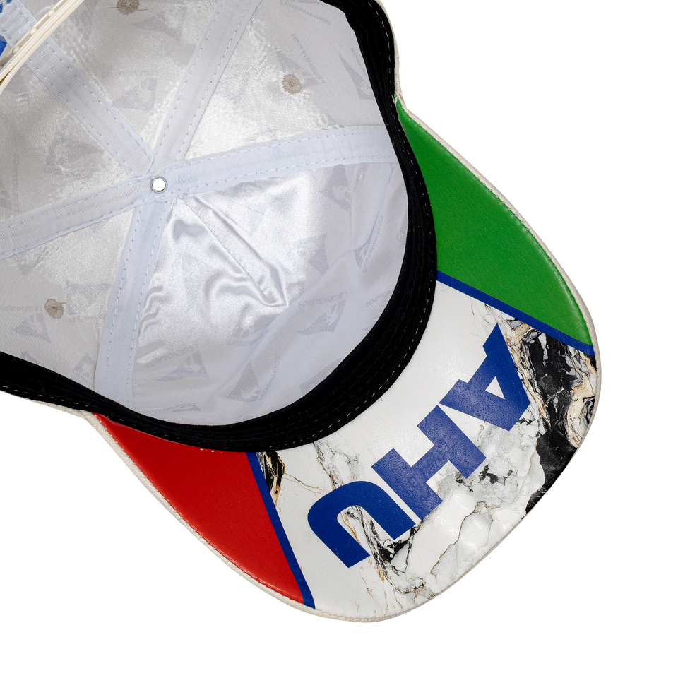 CAP Snapback Suede White - ITALIA