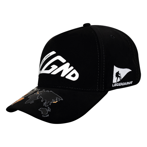CAP Snapback Suede Black - Guatemala 10 years