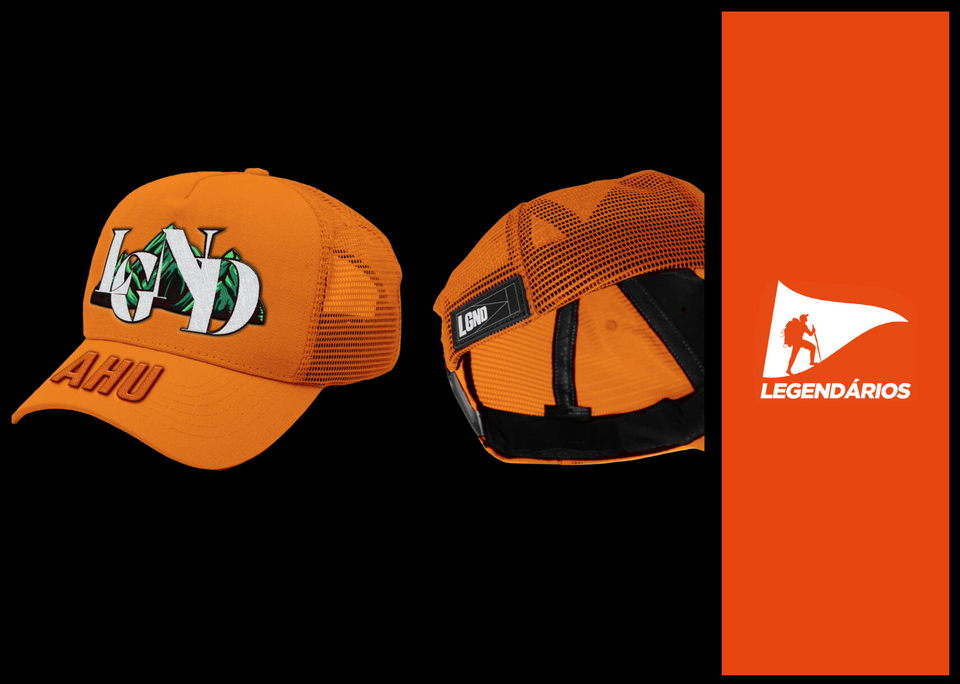 GORRA LGND AHU NARANJA