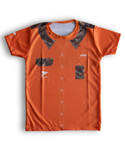 Kids T-Shirt Camouflage - Orange