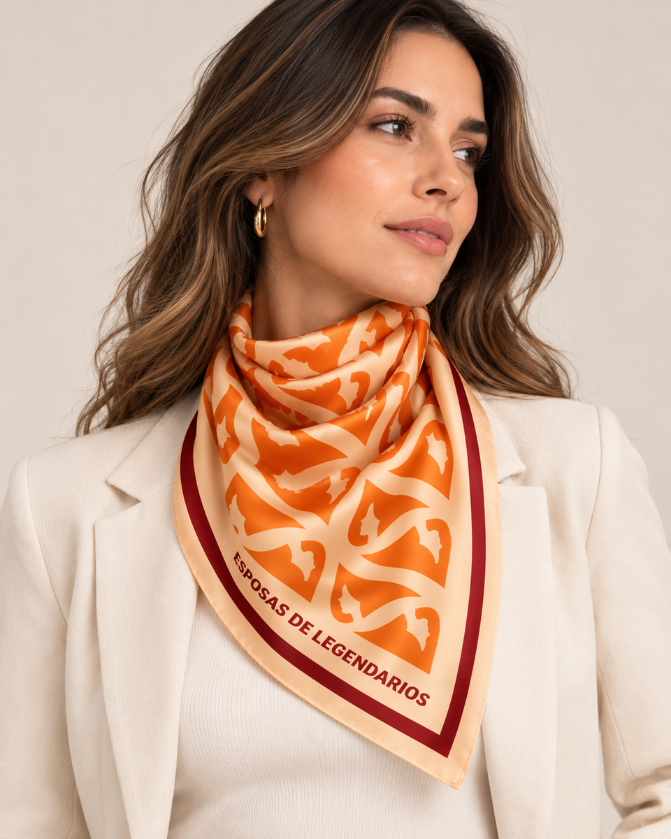 Scarf Esposas de Legendarios Orange/Champagne